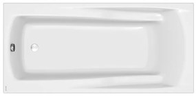 Cada baie incastrata Cersanit Zen, 160 x 85 cm, dreptunghiulara, alb lucios 1600x850 mm