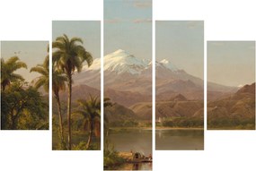 Tablou - Frederic Edwin Church, Tamaca Palms, reproducere (150x105 cm)