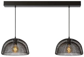 Lucide 78387/02/30 - Lustră pe cablu MESH 2xE27/60W/230V