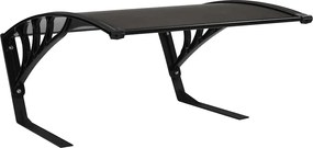 vidaXL Copertină pentru robot de tuns iarba, negru, 77 x 103 x 46 cm