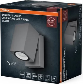 Osram - Aplica de perete pentru exterior ENDURA CLASSIC 1xGU10/35W/230V IP44 gri