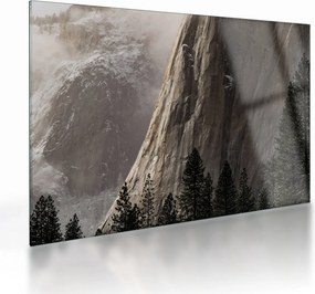 Tablou pe sticlă din valea Yosemite parcul național, SUA (70x50 cm)