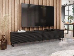 Dulap TV Ketuna 200 (Negru grafit + Negru) . 1106237