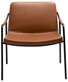 Fotoliu maro cu tapițerie din imitație de piele Boto – DAN-FORM Denmark