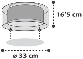 Plafonieră pentru copii CLOUDS 2xE27/60W/230V gri Dalber 41346E