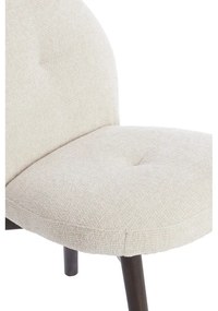 Set de scaune de sufragerie crem 2 buc. tapițat Sinosa – Light &amp; Living