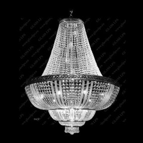Lustra imperial cristal Bohemia, L15 575/26/3; F 3 floor, arms