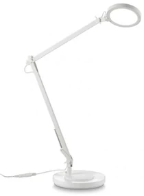 Lampa LED de birou / lampa masa moderna cu brat articulat FUTURA TL BIANCO