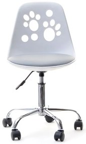 Scaun pentru copii Footy (gri + crom). Promo -28%. 1109920