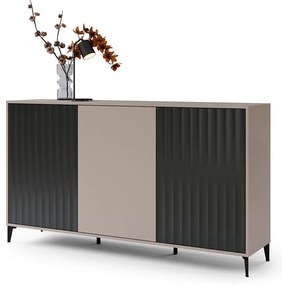 Comodă RONJA taupe/negru