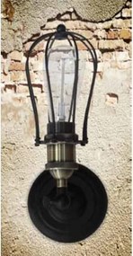 Aplica de perete VINTAGE KS2047W-1BK TUKO 77-2157 HL