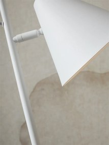 Lampadar/Lampa de podea din metal Lisbon alb