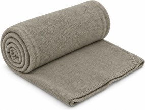 Patura din fleece FLEORA, cappuccino Dimensiune: 180 x 200 cm