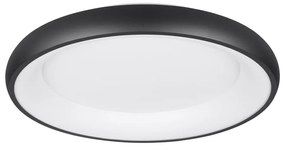 Plafonieră neagră LED cu intensitate reglabilă Cardona – Trio