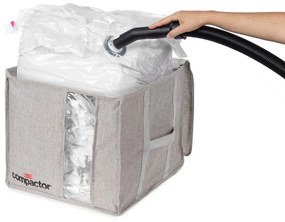 Cutie de depozitare cu vacuum Compactor Oxford, 125 l, gri