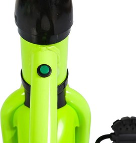 Tricicleta cu pedale NOVOKIDS™ Bonphire ,cu melodii si lumini, max 20 kg, roti din spuma cauciucata, cadru metalic, dimensiuni 68X45X47 cm, Verde