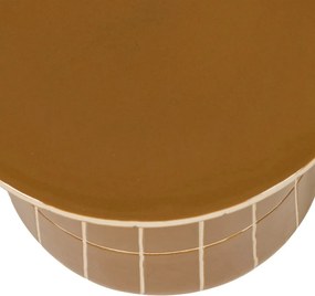 Măsuță auxiliară rotundă din ceramică ø 38 cm Plu – WOOOD