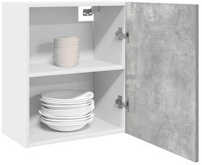 vidaXL Dulap suspendat “Lyon”, gri beton, 50 x 31 x 60 cm, PAL