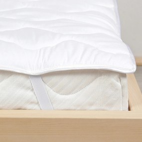 Goldea protecţie matlasată pentru saltea comfort pe pat simplu 90 x 200 cm 90 x 200 cm