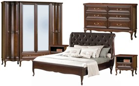 Set Dormitor Weston, 5 Piese, Nuc