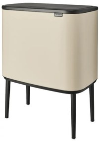 Coș de gunoi Brabantia Bo Touch 3x11L, Soft Beige 1005550