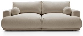 Canapea trei locuri Dita 3  (taupe + negru). 1100482