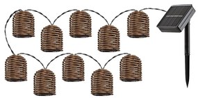 Rabalux 77047 - Șir LED solar RUPIT 10xLED/0,6W/1,2V IP44