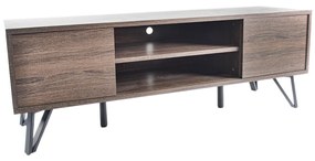 Comoda TV, stil modern, inaltime 50cm, Naimeed TV-6002, Stejar Inchis