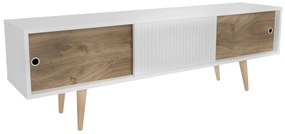 Dulap TV Ecranissa (alb + Nuc). Promo -16%. 1107290