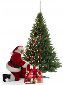 Brad de Crăciun unic, din molid verde 220 cm