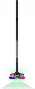 Aspirator vertical Dyson PencilVac Fluffycones 492689-01, 55 AW, 30 min, 80 ml, 140000 Hyperdymium™, design ultra-subțire, iluminare LED, negru