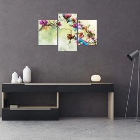 Tablou - Pictua cu flori (90x60 cm)