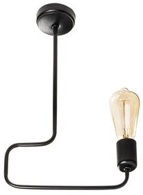 Lustră metalică Opviq lights Penelope, negru