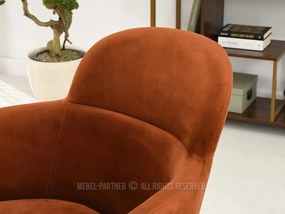 Fotoliu Baggie F (cupru + negru). Promo -15%. 1109882