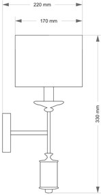 Aplica moderna realizata manual Artu