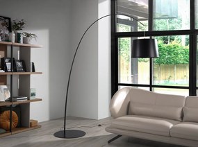 Lampa arcuita de podea eleganta design minimalist Black