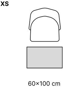 Covor gri lavabil 80x50 cm - Vitaus