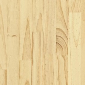 Cadru de pat UK King, 150x200 cm, lemn masiv de pin Maro, 150 x 200 cm