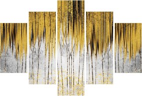 Tablou - Linii de aur (150x105 cm)