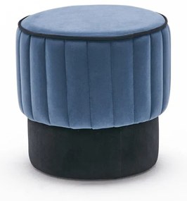 Taburet Rose Pouf albastru