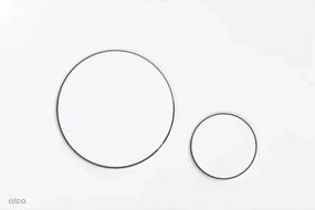 Clapeta de actionare Alca Thin M676 alb mat