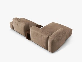 Coltar modular Martina catifea Vogue L285 cm + masuta de cafea
