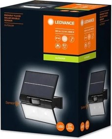Ledvance - Proiector solar LED de perete cu senzor FLOOD LED/2,9W/3,7V IP44