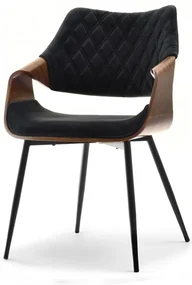 Scaun Rolf K (nuc închis + negru). 1111255