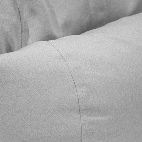 Fotoliu puf pentru copii gri deschis Roll 80 – SLOWDOWN