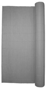 Paravan pentru balcon, terasa, gard PVC, gri, 1300 g/m2, UV, 3x1.5 m