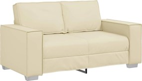 vidaXL Canapea Crem 160 x 80 x 84 cm țesătură