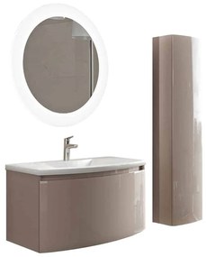 Set Mobilier Baie Suspendat Samba Café au lait lucios
