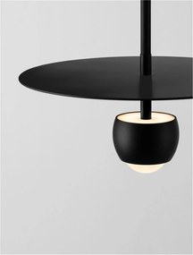 Pendul LED stil minimalist EDEM negru
