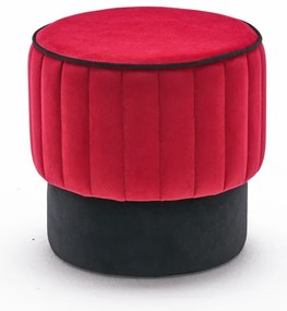 Taburet Rose Pouf Roșu